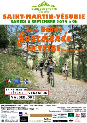 Affiche 3ème Rando Gourmande - 6 septembre