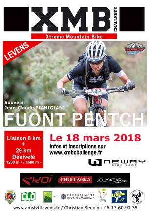 Affiche La Fuont Pentch - XM de Levens - 18 mars 2018