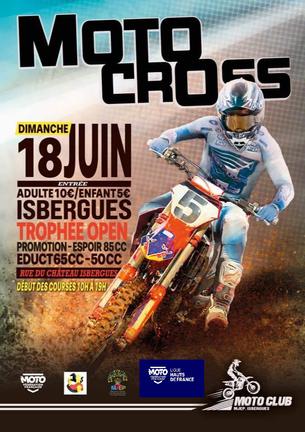 Affiche Motocross Promotions HDF - 18 June 2023
