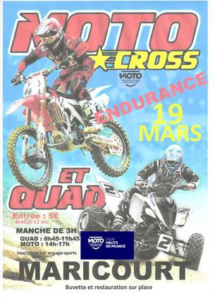 Affiche Motocross Promotions HDF - 27 août 2023