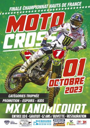 Affiche Motocross Promotions HDF - 1 October 2023