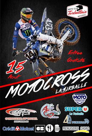 Affiche Motocross NATIONAL de La Turballe - 15 août 2023