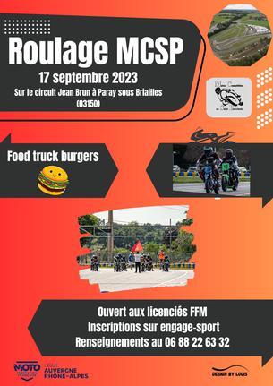 Affiche Circuit Jean Brun (Paray sous Briailles) - 17 septembre 2023