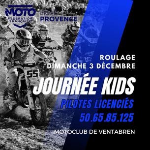 Affiche Roulage Spécial Kids LMRP - 3 décembre 2023
