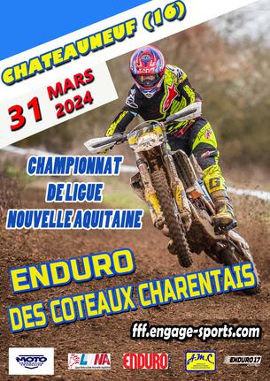Affiche Enduro Châteauneuf/Charente - 31 mars - 31 mars