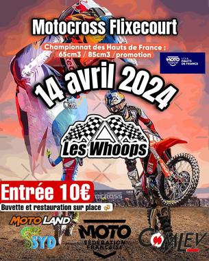Affiche Motocross Promotions HDF - 14 avril