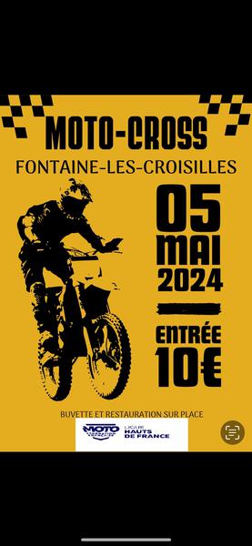 Affiche Motocross Promotions HDF - 5 Mai