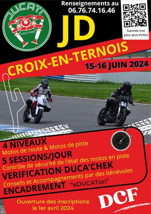 Affiche La JD' DCF® de Croix-en-Ternois - 15/16 juin