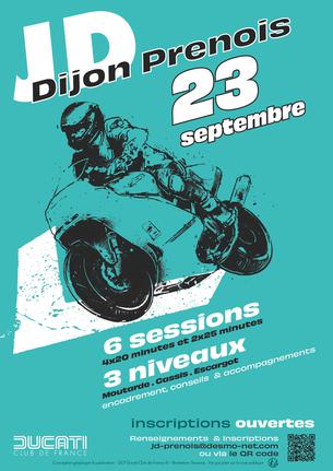 Affiche La JD' DCF® de Dijon-Prenois - 23 septembre