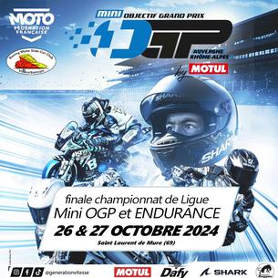 Affiche Championnat Ligue AuRA Mini OGP- St Laurent de Mure - 26 octobre