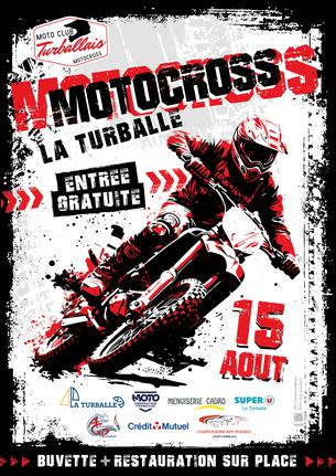 Affiche Motocross NATIONAL de La Turballe - 15 août 2024 - 15 août