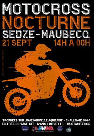 Affiche Nocturne Sedze Maubecq - 21 septembre