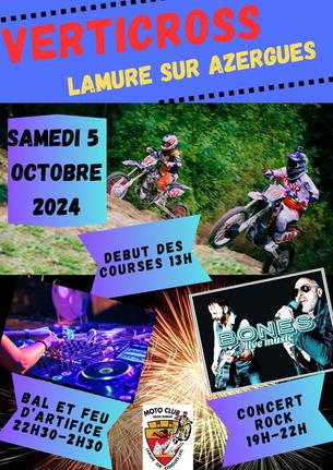 Affiche VERTICROSS MC X BORSAT - 5 octobre