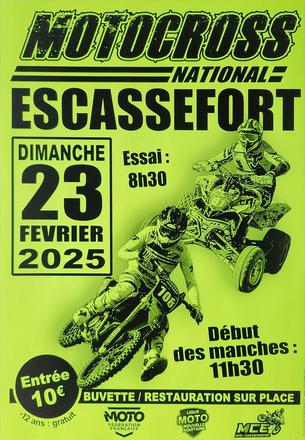 Affiche Escassefort (47) - 23 février