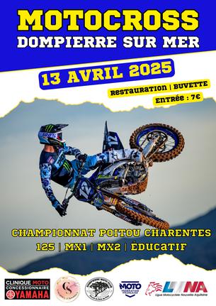 Affiche Course du bois de Pins Dompierre sur mer 17 - 13 avril