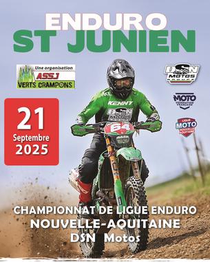 Affiche Enduro - Saint Junien (87) - 21 septembre