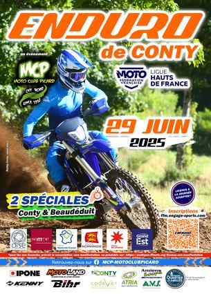 Affiche 1# Championnat d'Enduro ligue HDF - 29 juin