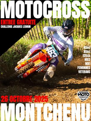 Affiche Challenge Jacques Lebrun Montchenu - 26 octobre
