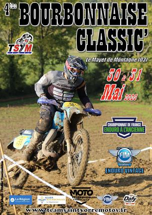 Affiche 4ème Bourbonnaise classic - 30/31 Mai