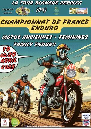 Affiche Enduro Family du MC Par Chemins - 19/20 avril