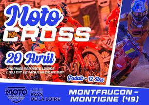 Affiche Motocross de SEVREMOINE (49) - NATIONAL HORS CHAMPIONNAT - 20 avril