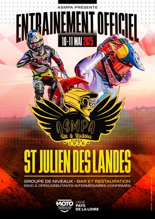 Affiche Entrainement Officiel ASMPA - 11/05/2025 - 11 Mai