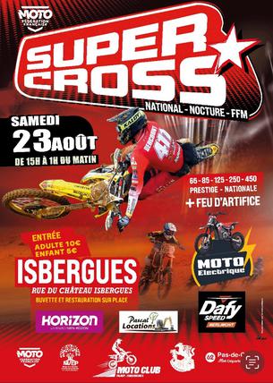Affiche Motocross Nocturne - 23 août