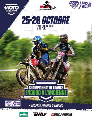 Affiche Enduro Family Vorey / Arzon - 25/26 octobre