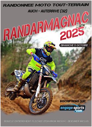 Affiche RANDARMAGNAC 2025 - 5 octobre
