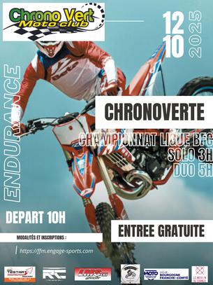 Affiche Endurance TT Chronovert - 12 octobre