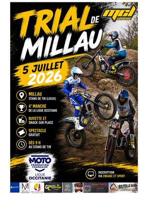 Affiche #6 - Championnat d'Occitanie Trial - 5 juillet