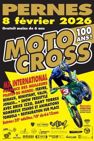 Affiche MX Inter Pernes les Fontaines - 8 février 2026