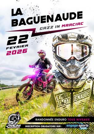 Affiche LA BAGUENAUDE 2026 - GAZZ IN MARCIAC - 22 février