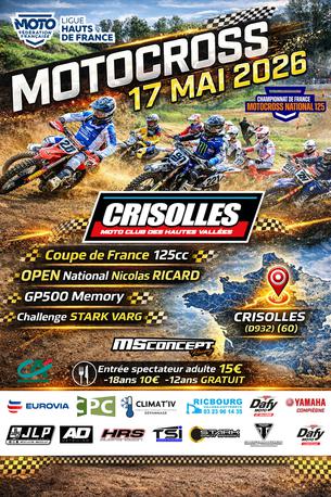 Affiche CRISOLLES - 17 Mai