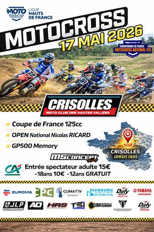 Affiche CRISOLLES - 17 Mai