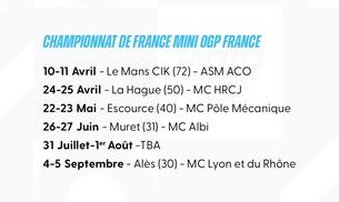 Affiche #1 Le Mans CIK - ASM ACO - 10/11 avril