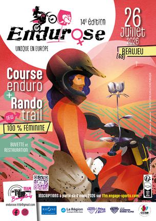 Affiche Endurose - 100% Féminin - 26 juillet