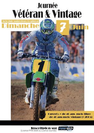 Affiche JOURNEE VETERAN ET VINTAGE - 7 juin