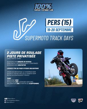 Affiche Pers 2026 - Supermoto Track Days - 19/20 septembre