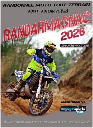Affiche RANDARMAGNAC 2026 - 4 octobre
