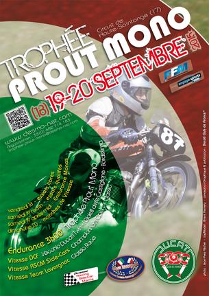 Affiche Trophée Prout Mono - 18/20 septembre 2015