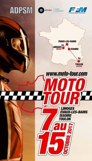 Affiche Moto Tour 2017 - 7/14 octobre 2017