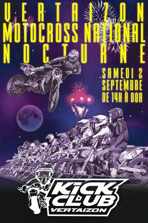 Affiche MX nocturne KCV - 2 septembre 2017