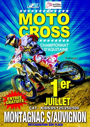 Affiche Montagnac sur Auvignon - 1 juillet 2018