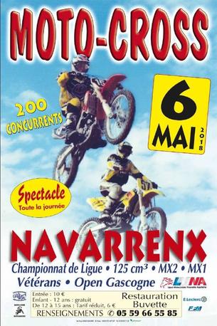 Affiche Navarrenx - 6 Mai 2018