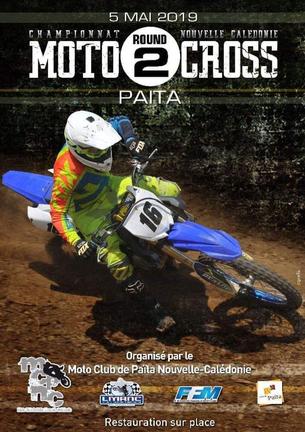 Affiche Championnat Moto Cross 2019 - 5 Mai 2019