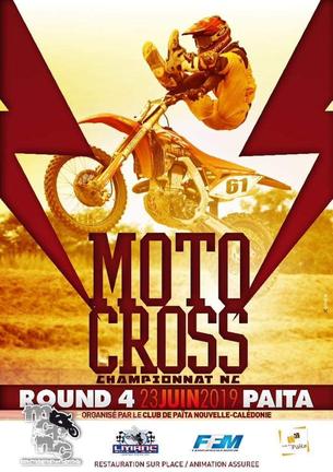Affiche Championnat Moto Cross 2019 - 23 juin 2019
