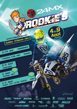 Affiche Rookie's Cup 24MX - Bénévoles - 3/10 août 2020