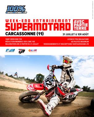Affiche Week-end Entraînement Carcassonne - 31 Jul/1 Aug 2021