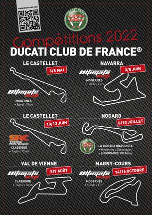 Affiche #4 Coupe Ducati Superquadro V2 + Trophées Sinfonia & Bordi - 14/16 October